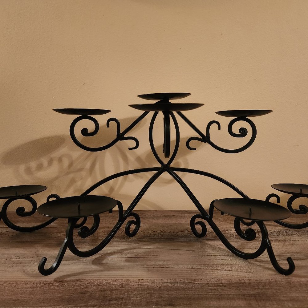 Wrought Iron Candelabra